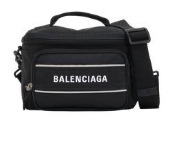 Sports Camera Bag, Canvas, Black, 6381301090U527277, S/DB, 2*